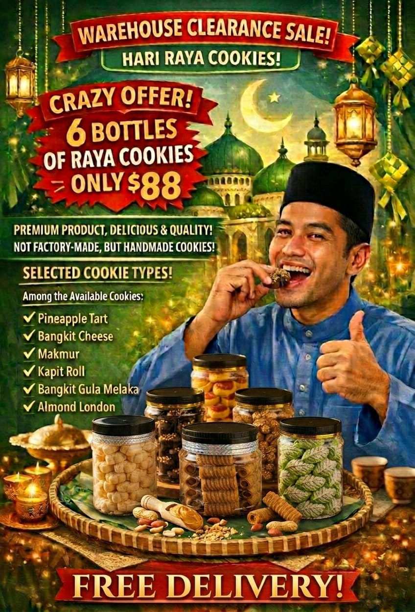 6 Bottle Of Kuih For $88